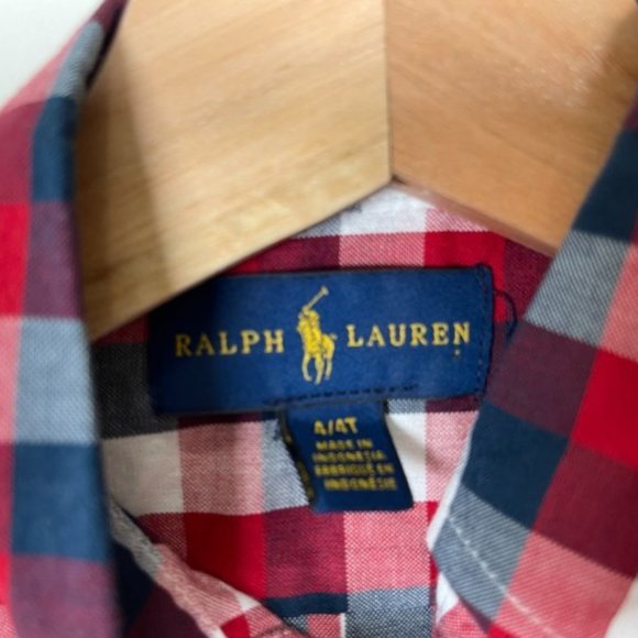 Lot of 3 Boys Shirts sz 4, 5 - Picture 3 of 11